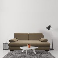 Canapea extensibila, lada de depozitare, Oro, Maro