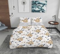 Lenjerie de pat 100%bbc king size (alc3)