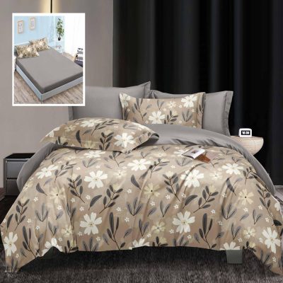 Lenjerie de pat elegance 6 piese cu husa (leh13)
