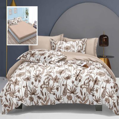Lenjerie de pat elegance 6 piese cu husa (leh3)