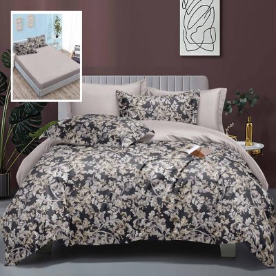 Lenjerie de pat elegance 6 piese cu husa (leh9)