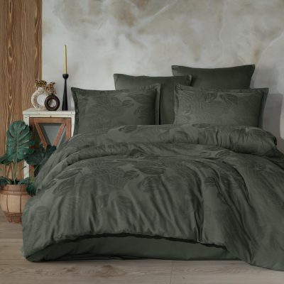 Lenjerie de pat jaquard 100% bumbac (palmore)