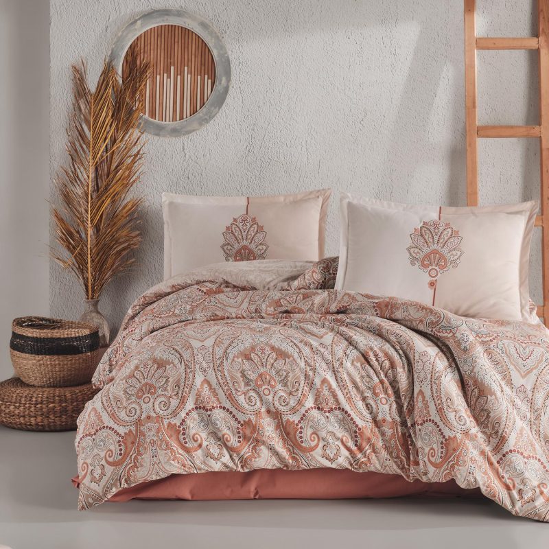 Lenjerie de pat ranforce clasy king size (alava)