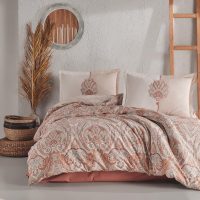 Lenjerie de pat ranforce clasy king size (alava)
