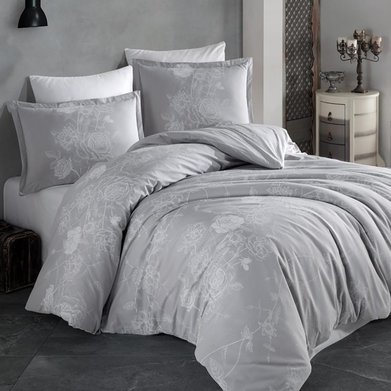 Lenjerie de pat ranforce clasy king size (arnor v2)