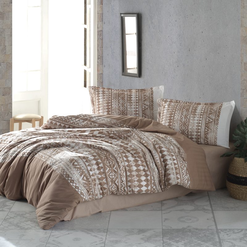 Lenjerie de pat ranforce clasy king size (coza v1)