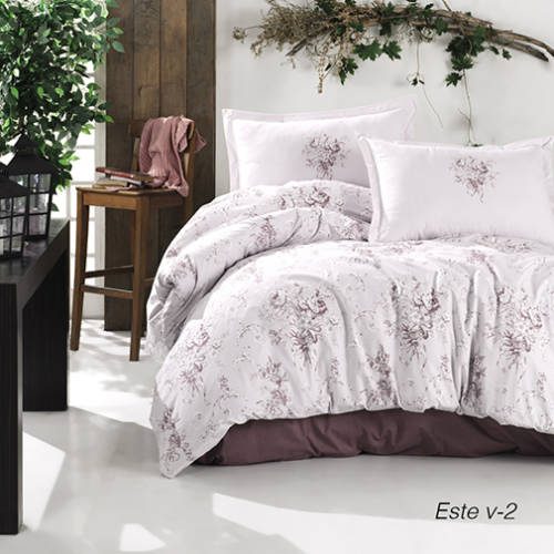 Lenjerie de pat ranforce clasy king size (este v2)