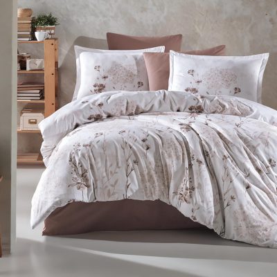 Lenjerie de pat ranforce clasy king size (ludi)