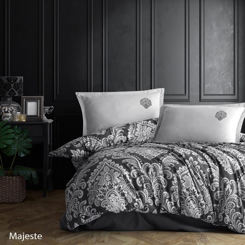 Lenjerie de pat ranforce clasy king size (majeste)