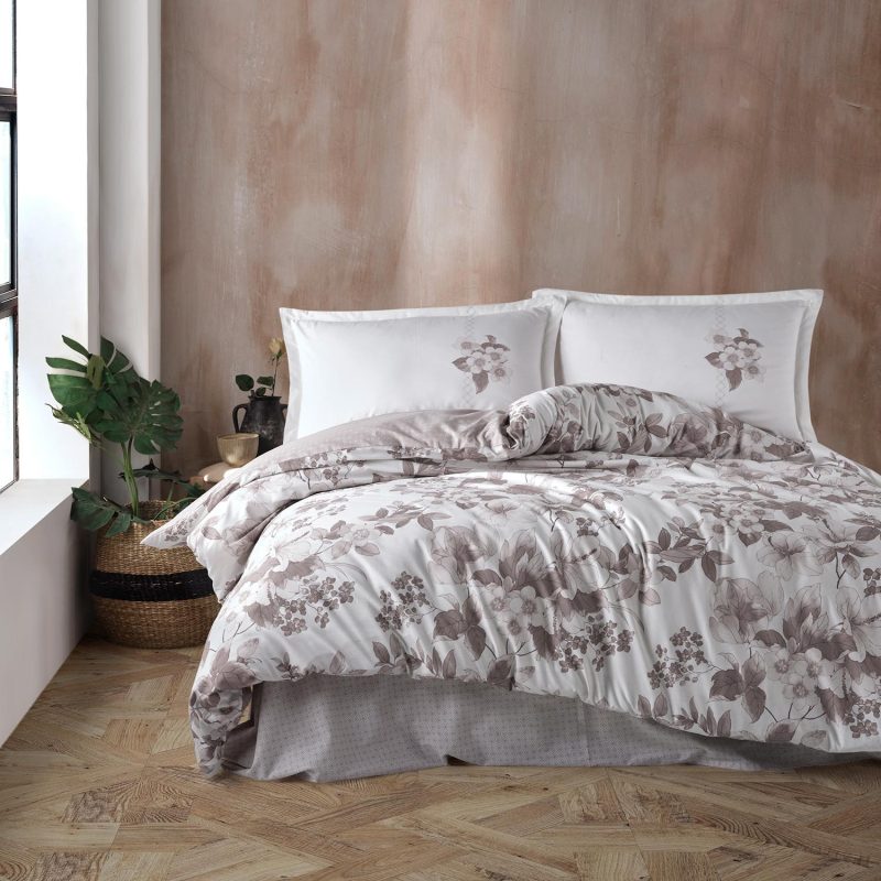 Lenjerie de pat ranforce clasy king size (miarosa v2)