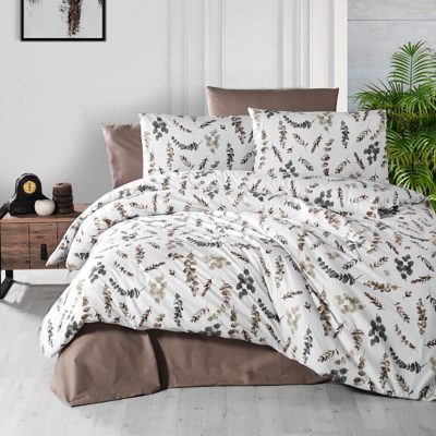 Lenjerie de pat ranforce clasy king size (rnf_14)