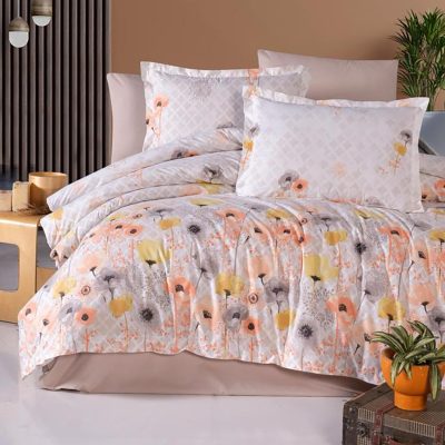 Lenjerie de pat ranforce clasy king size (rnf_19)