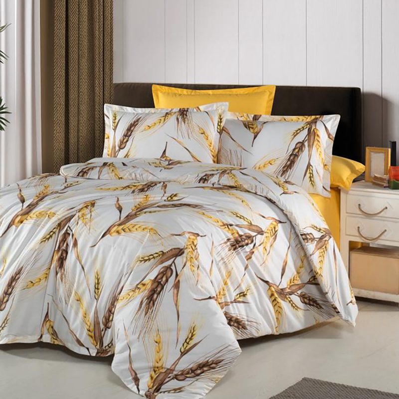 Lenjerie de pat ranforce clasy king size (rnf_20)