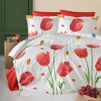 Lenjerie de pat ranforce clasy king size (rnf_25)
