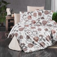 Lenjerie de pat ranforce clasy king size (rnf_28)