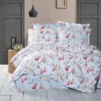 Lenjerie de pat ranforce clasy king size (rnf_29)