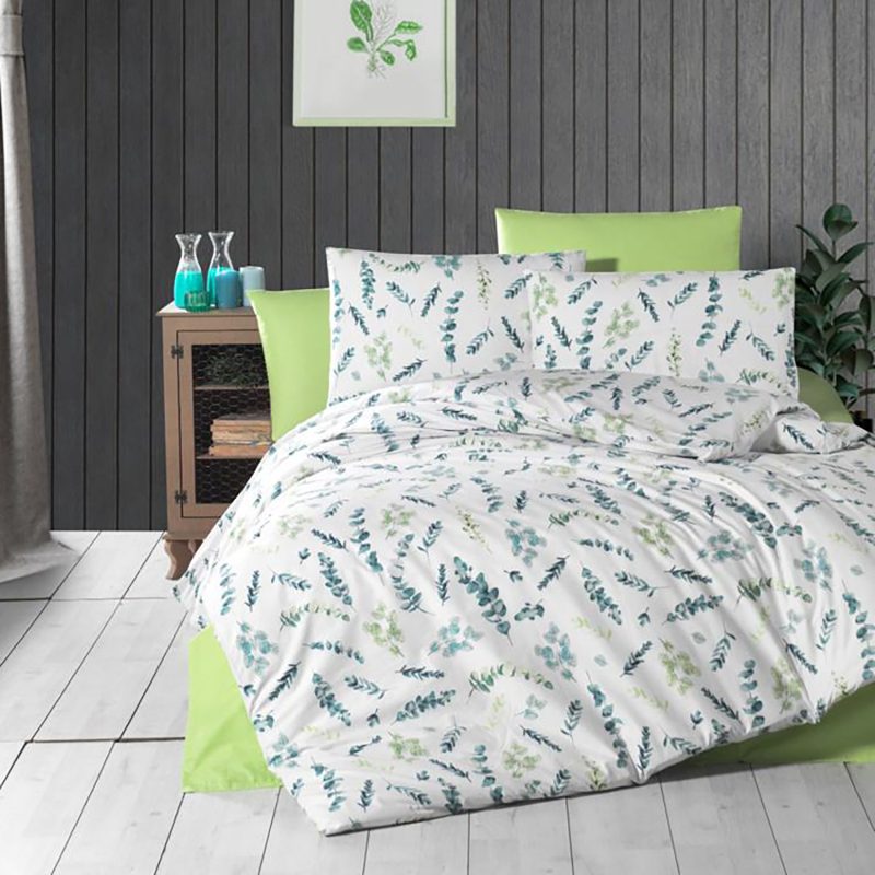 Lenjerie de pat ranforce clasy king size (rnf_41)