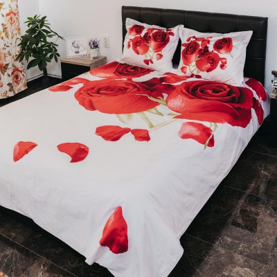 Lenjerie de pat ranforce clasy king size (rnf_8)