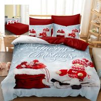 Lenjerie pat finet 3d 6 piese craciun f-xmas75