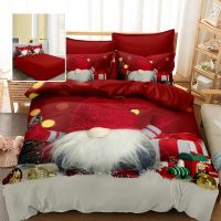 Lenjerie pat finet 3d 6 piese craciun f-xmas85