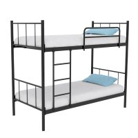 Pat supraetajat cu cadru metalic, 90x200- DuoFlex