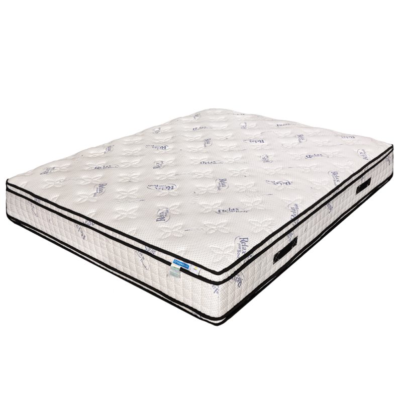 Saltea de pat Ortopedica cu Arcuri Pocket, 160×200 – Spuma cu memorie, Bio Latex, Ioni de Argint, Bio Bumbac, 32 cm, Hotel Range