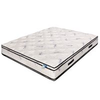 Saltea de pat Ortopedica cu Arcuri Pocket, 160×200 – Spuma cu memorie, Bio Latex, Ioni de Argint, Bio Bumbac, 32 cm, Hotel Range