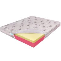 Saltea de pat Ortopedica Lavanda 4 Fit, Reversibila 2 in 1, 90 x 200 cm