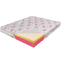 Saltea de pat Ortopedica, Memory HD 15+7+1, Lavanda Wellness, fara arcuri, 110 x 190