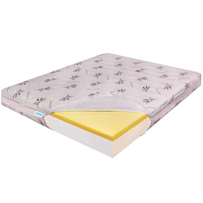 Saltea de pat Ortopedica, Memory HD 17+5+1, Lavanda Strong, 130x190