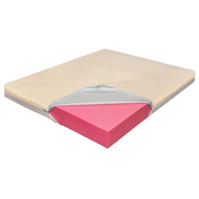 Saltea de pat Super Ortopedica Air, Bio Bumbac Cooler, Fata vara iarna, fara arcuri, 100x200 cm