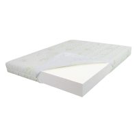 Saltea de pat Super Ortopedica, doua fete, Aloe Vera, 200 x 200