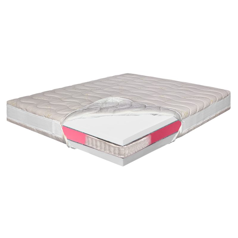 Saltea pat Super Ortopedica, Arcuri Pocket Individuale, 200×200 – Bio Bambus Air, Mega XXL, 31 cm, Hotel Range