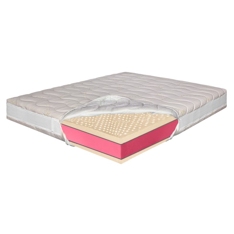 Saltea Super Ortopedica din Latex 160x190 - Husa Bio Bambus, Mega XXL, 3+20+3+3, Hotel Range