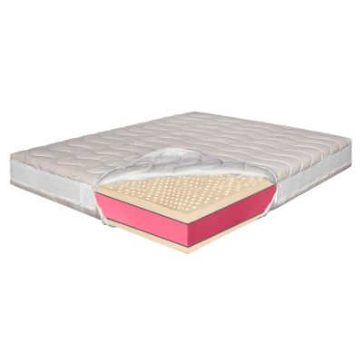 Saltea Super Ortopedica din Latex 180x200 - Husa Bio Bambus, Mega XXL, 3+20+3+3, Hotel Range