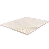 Topper Saltea Ortopedic 100x200 - 100% Latex, 3.5 cm, Aloe Vera, Ergomed