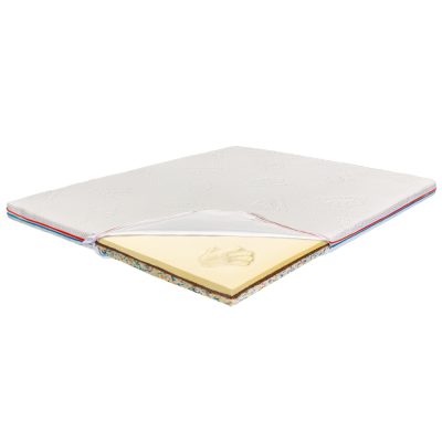 Topper Saltea Ortopedic 120x200- Cocos Memory, 3+2+3, Ecotrend