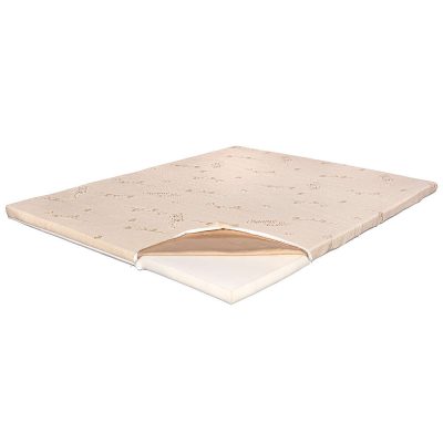 Topper Saltea Super Ortopedic, 6.5 cm, Bio Bumbac, 180 x 200 cm
